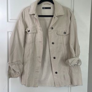 Zara Corduroy Shacket